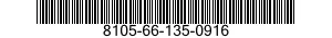 8105-66-135-0916 BAG,ORDNANCE WEAPONS SPARE PARTS 8105661350916 661350916