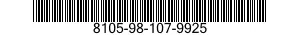 8105-98-107-9925 BAG,PLASTIC 8105981079925 981079925