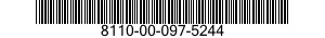 8110-00-097-5244  8110000975244 000975244