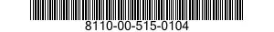 8110-00-515-0104  8110005150104 005150104