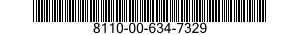 8110-00-634-7329  8110006347329 006347329
