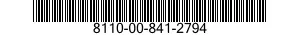 8110-00-841-2794  8110008412794 008412794