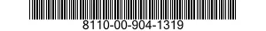 8110-00-904-1319  8110009041319 009041319