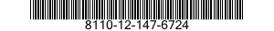 8110-12-147-6724 DRUM,SHIPPING AND STORAGE 8110121476724 121476724