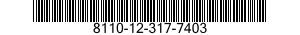8110-12-317-7403  8110123177403 123177403