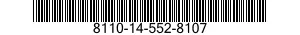 8110-14-552-8107 DRUM,FABRIC,COLLAPSIBLE 8110145528107 145528107