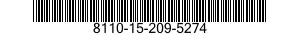 8110-15-209-5274 CONTENITORE PER RAC 8110152095274 152095274