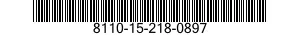 8110-15-218-0897 FUSTO DA LT.100 IN 8110152180897 152180897