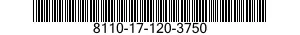 8110-17-120-3750 BLIK,VERF LEDIG ZON 8110171203750 171203750