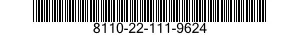 8110-22-111-9624  8110221119624 221119624