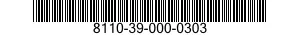8110-39-000-0303 CAN,HERMETIC SEALING 8110390000303 390000303