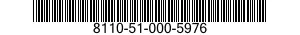 8110-51-000-5976 BARREL,METAL 8110510005976 510005976