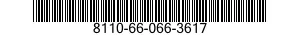 8110-66-066-3617 TUBE,MAILING AND FILING 8110660663617 660663617