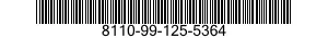 8110-99-125-5364  8110991255364 991255364