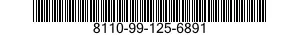 8110-99-125-6891  8110991256891 991256891