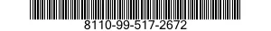 8110-99-517-2672 CONTAINER,FUEL,AIR 8110995172672 995172672