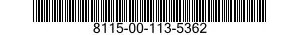 8115-00-113-5362  8115001135362 001135362