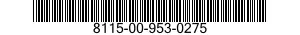 8115-00-953-0275 BOX,SHIPPING 8115009530275 009530275