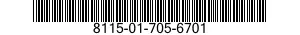 8115-01-705-6701 SHIPPING AND STORAGE CONTAINER,MISCELLANEOUS EQUIPMENT 8115017056701 017056701