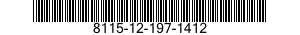 8115-12-197-1412 BOX,SHIPPING 8115121971412 121971412