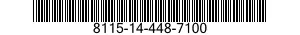 8115-14-448-7100 SHOCK INDICATOR,VISUAL 8115144487100 144487100
