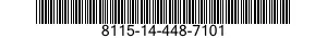 8115-14-448-7101 SHOCK INDICATOR,VISUAL 8115144487101 144487101