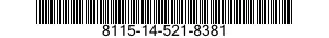 8115-14-521-8381 BOX,INTERMEDIATE PACKAGING 8115145218381 145218381