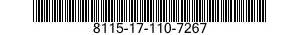 8115-17-110-7267 CARTON,FIBER,WAXED 8115171107267 171107267