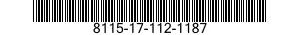8115-17-112-1187 BOX,SETUP 8115171121187 171121187