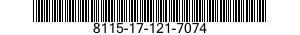8115-17-121-7074 BOX,SMALL PARTS 8115171217074 171217074