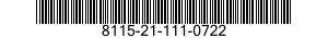 8115-21-111-0722 BOX,INTERMEDIATE PACKAGING 8115211110722 211110722