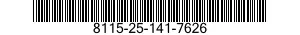 8115-25-141-7626 BOX,SHIPPING 8115251417626 251417626