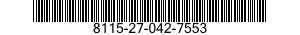 8115-27-042-7553 BOX,PLASTIC,INSULATED 8115270427553 270427553