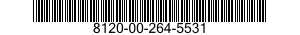 8120-00-264-5531 ADAPTER,COMPRESSED GAS CYLINDER VALVE CONNECTIONS 8120002645531 002645531