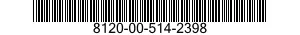 8120-00-514-2398  8120005142398 005142398