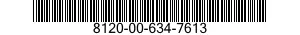 8120-00-634-7613  8120006347613 006347613