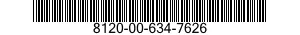 8120-00-634-7626  8120006347626 006347626