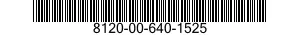8120-00-640-1525  8120006401525 006401525