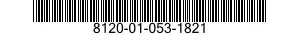 8120-01-053-1821 CAP,VALVE,GAS CYLINDER OUTLET 8120010531821 010531821