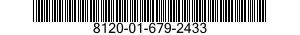 8120-01-679-2433 CYLINDER,COMPRESSED GAS,HEXAFLUOROPROPANE 8120016792433 016792433