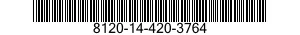 8120-14-420-3764 CYLINDER,COMPRESSED GAS 8120144203764 144203764