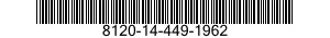 8120-14-449-1962 CYLINDER,COMPRESSED GAS 8120144491962 144491962