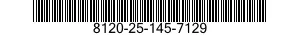 8120-25-145-7129 CYLINDER,COMPRESSED GAS 8120251457129 251457129