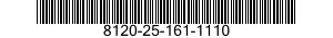 8120-25-161-1110 CYLINDER,COMPRESSED GAS 8120251611110 251611110