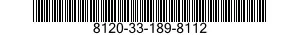 8120-33-189-8112 CYLINDER,COMPRESSED GAS 8120331898112 331898112