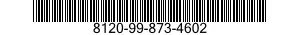 8120-99-873-4602 CYLINDER,COMPRESSED GAS 8120998734602 998734602