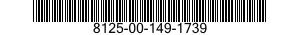 8125-00-149-1739  8125001491739 001491739