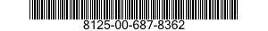 8125-00-687-8362  8125006878362 006878362
