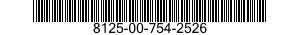8125-00-754-2526  8125007542526 007542526