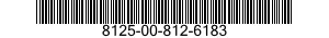 8125-00-812-6183 STOPPER,BOTTLE 8125008126183 008126183